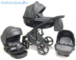 Junama Diamond S-Line 02 (melna zelta) Bērnu rati 