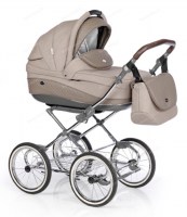 Roan Emma 2in1  Детская классическая коляска с большими колёсами 14 " 